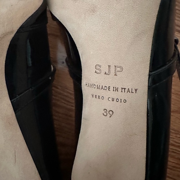 New SJP BY Sarah Jessica Parker Nirvana Patent Leather Mary Jane Pumps, Sz EU 39 - Picture 12 of 16